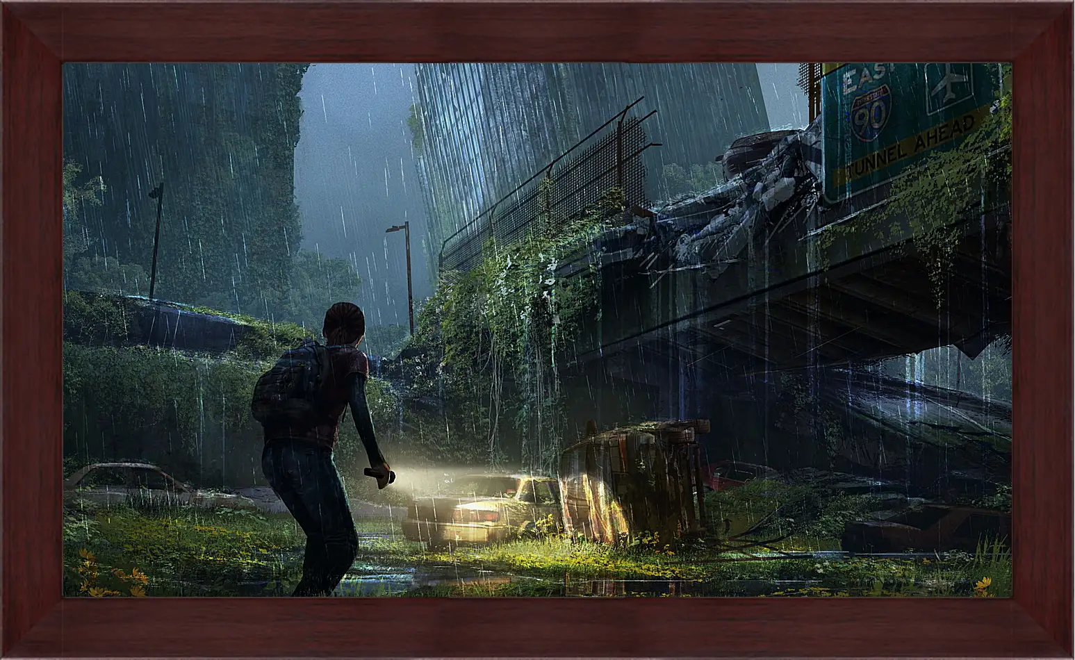 Картина в раме - the last of us, apocalypse, girl
