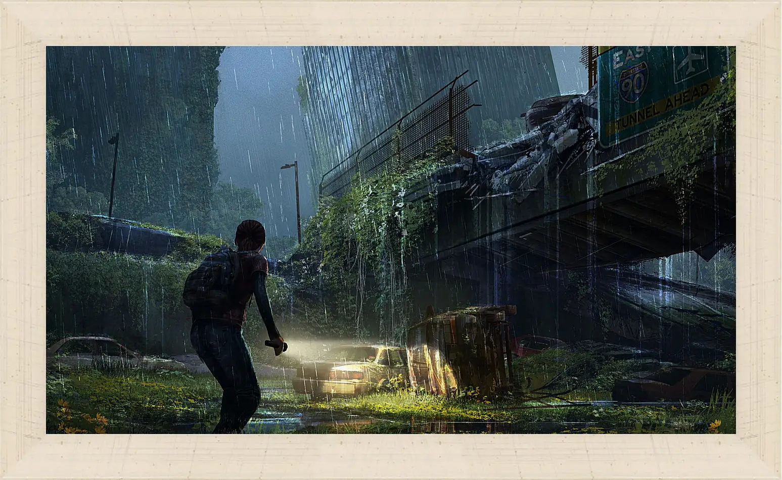 Картина в раме - the last of us, apocalypse, girl
