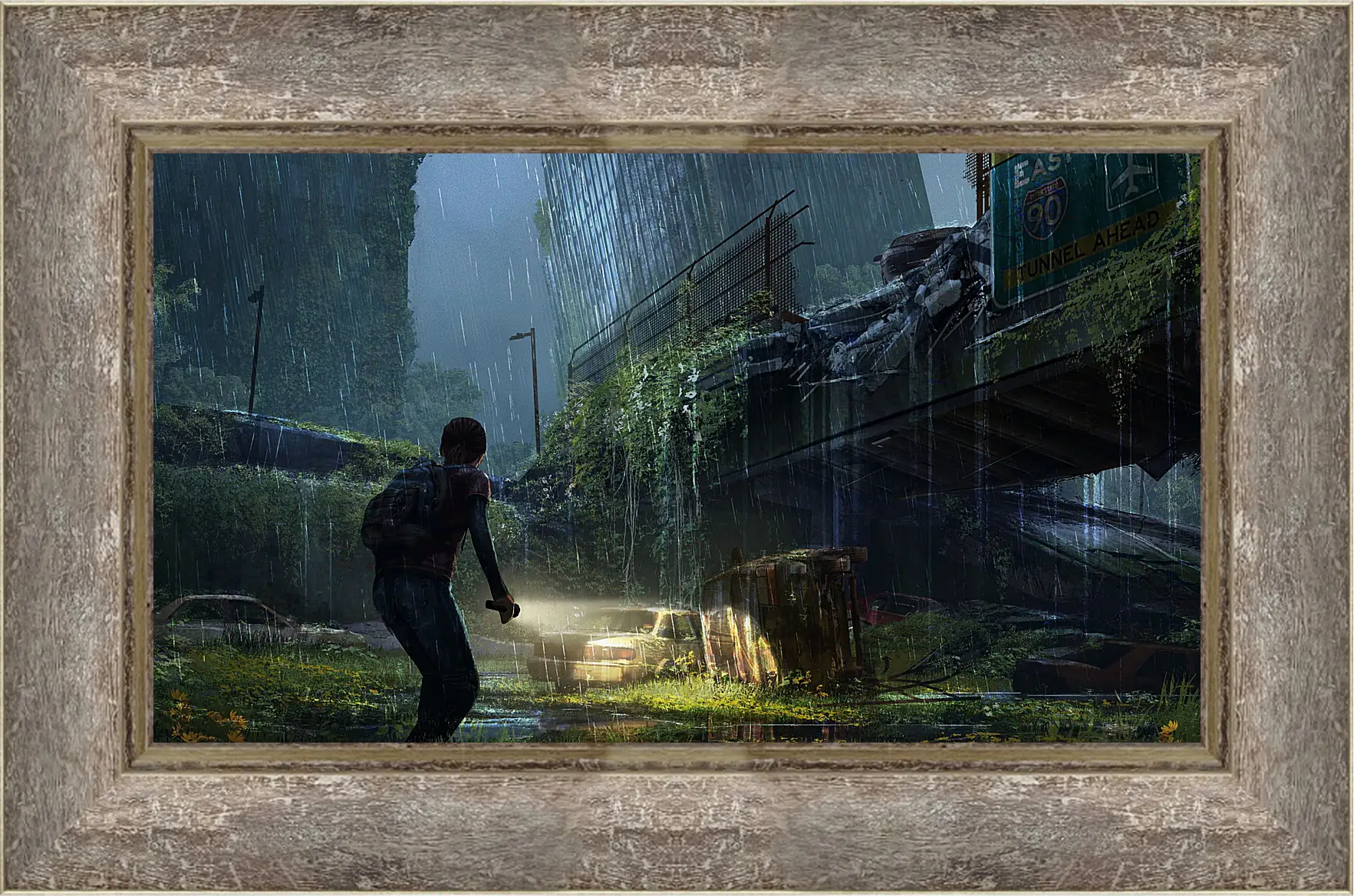 Картина в раме - the last of us, apocalypse, girl
