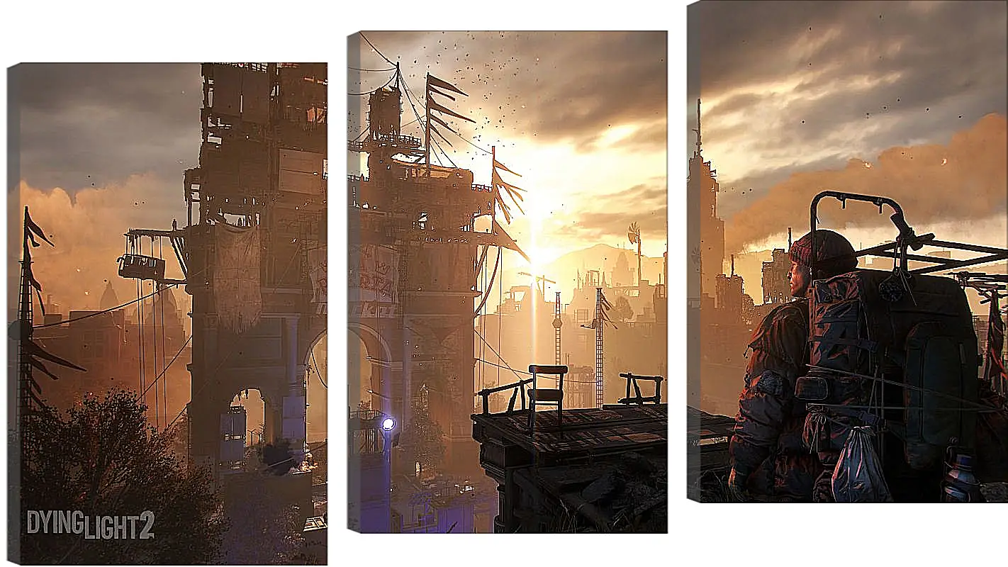 Модульная картина - Dying Light 2: Stay Human