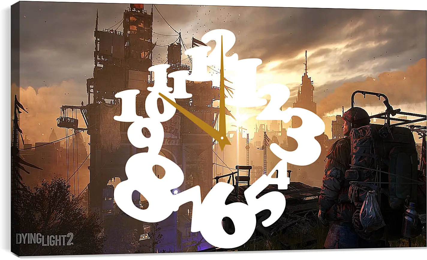 Часы картина - Dying Light 2: Stay Human