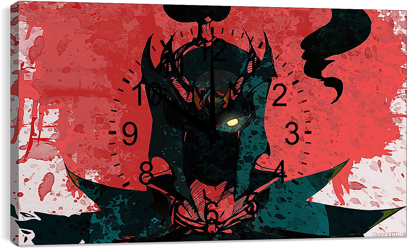 Часы картина - mortred, phantom assassin, art
