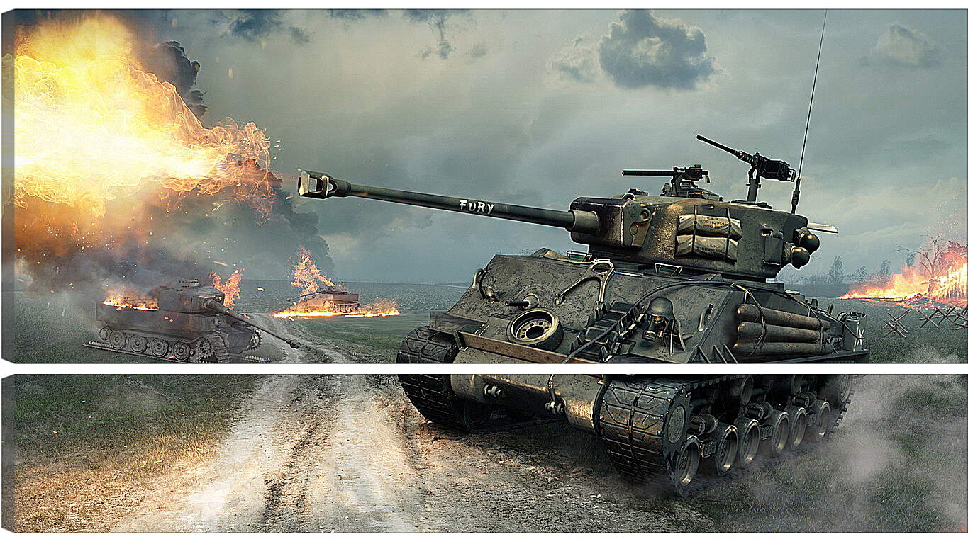 Модульная картина - world of tanks, world of tanks xbox 360 edition, world of tanks blitz