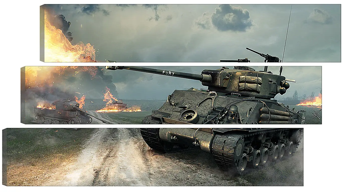 Модульная картина - world of tanks, world of tanks xbox 360 edition, world of tanks blitz