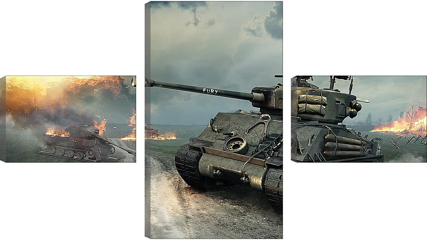 Модульная картина - world of tanks, world of tanks xbox 360 edition, world of tanks blitz