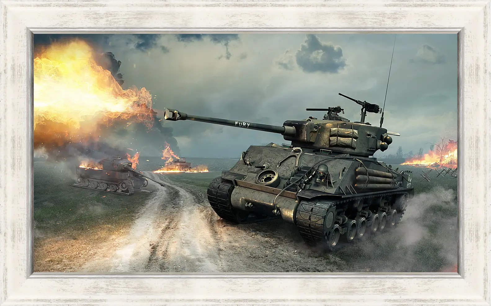 Картина в раме - world of tanks, world of tanks xbox 360 edition, world of tanks blitz