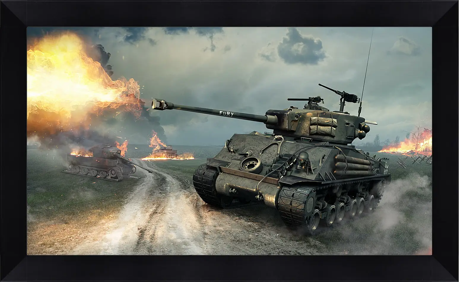 Картина в раме - world of tanks, world of tanks xbox 360 edition, world of tanks blitz