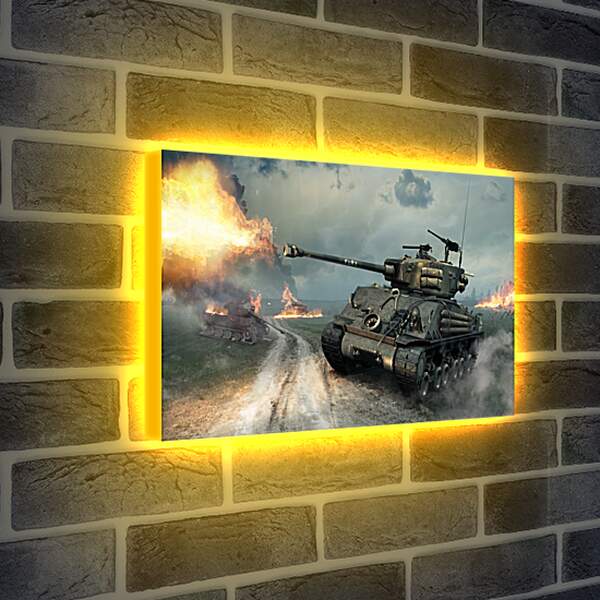 Лайтбокс световая панель - world of tanks, world of tanks xbox 360 edition, world of tanks blitz