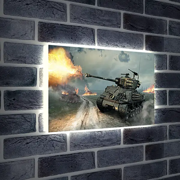 Лайтбокс световая панель - world of tanks, world of tanks xbox 360 edition, world of tanks blitz