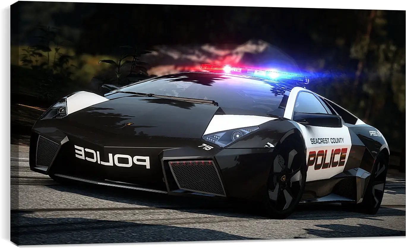 Постер и плакат - nfs, need for speed, police
