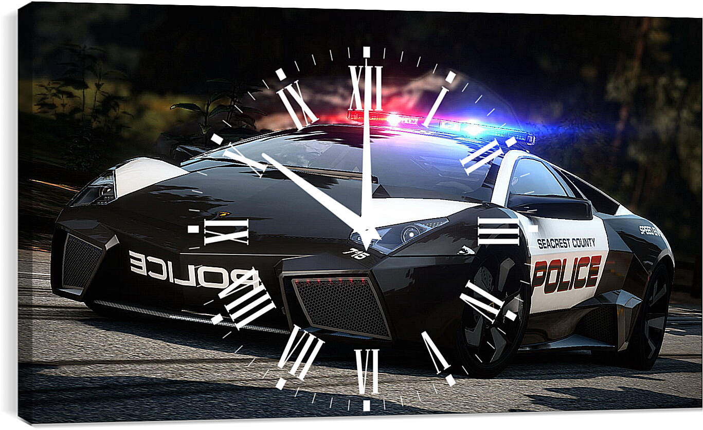 Часы картина - nfs, need for speed, police
