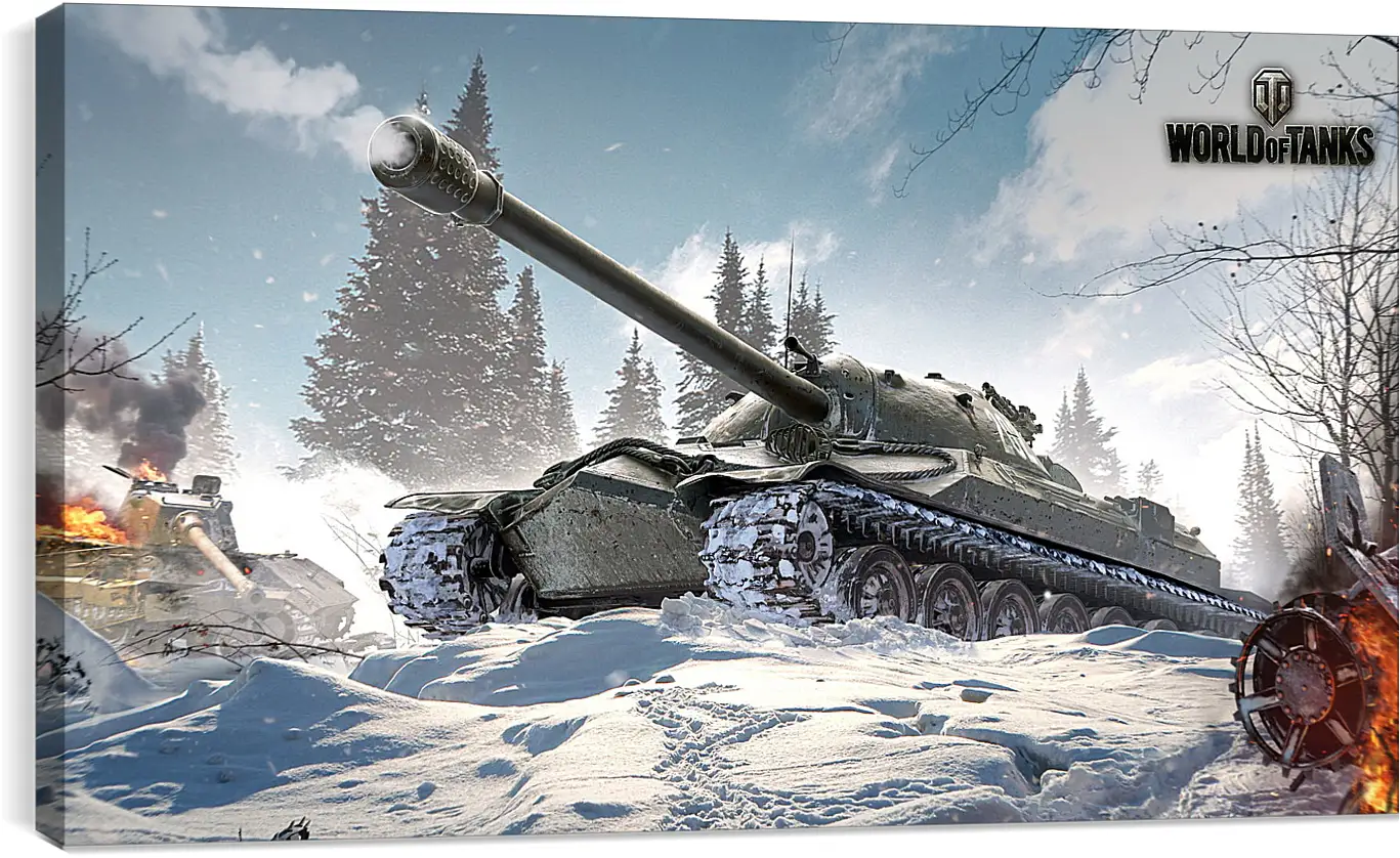 Постер и плакат - world of tanks, wargaming net, wg