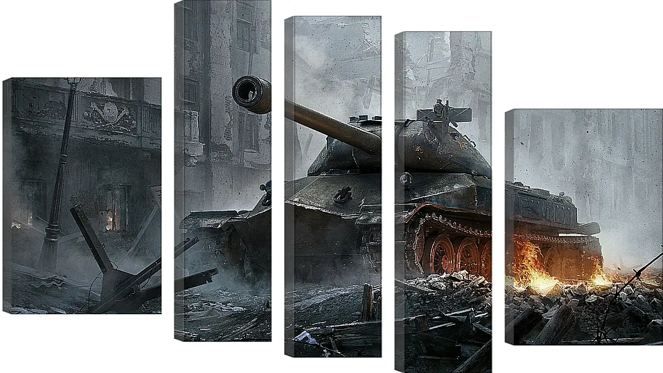 Модульная картина - world of tanks, wargaming net, object 260