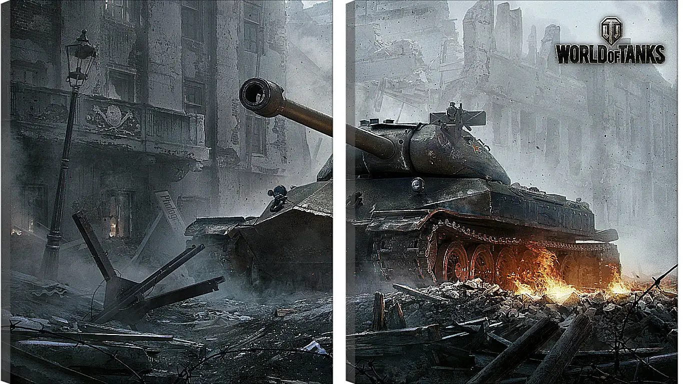 Модульная картина - world of tanks, wargaming net, object 260