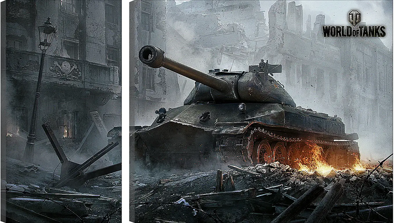 Модульная картина - world of tanks, wargaming net, object 260