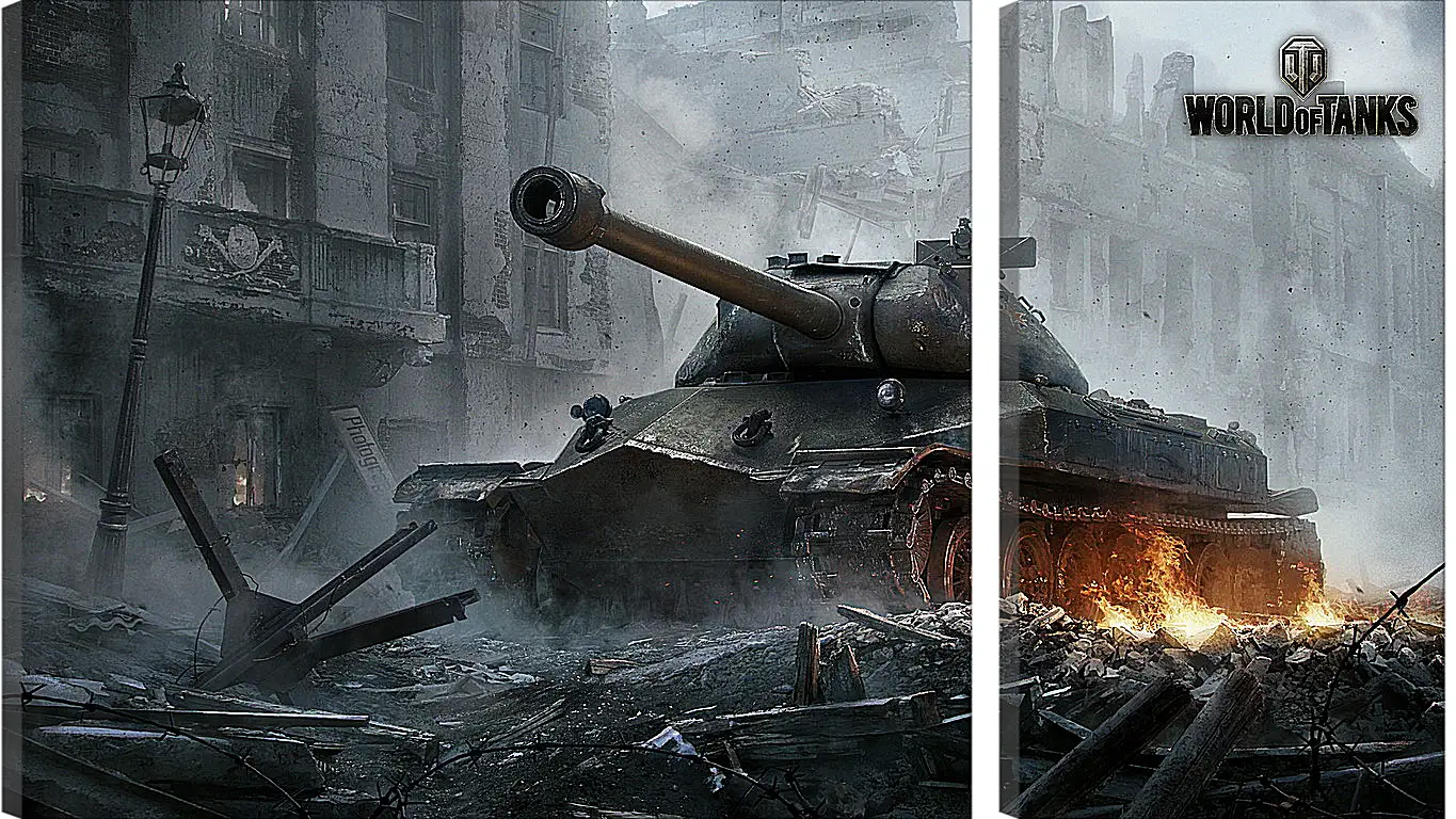 Модульная картина - world of tanks, wargaming net, object 260