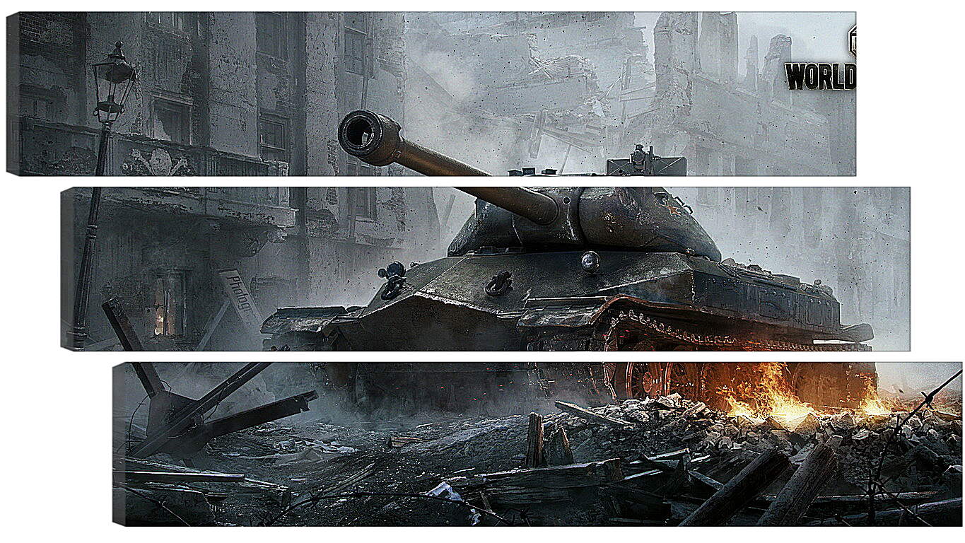 Модульная картина - world of tanks, wargaming net, object 260