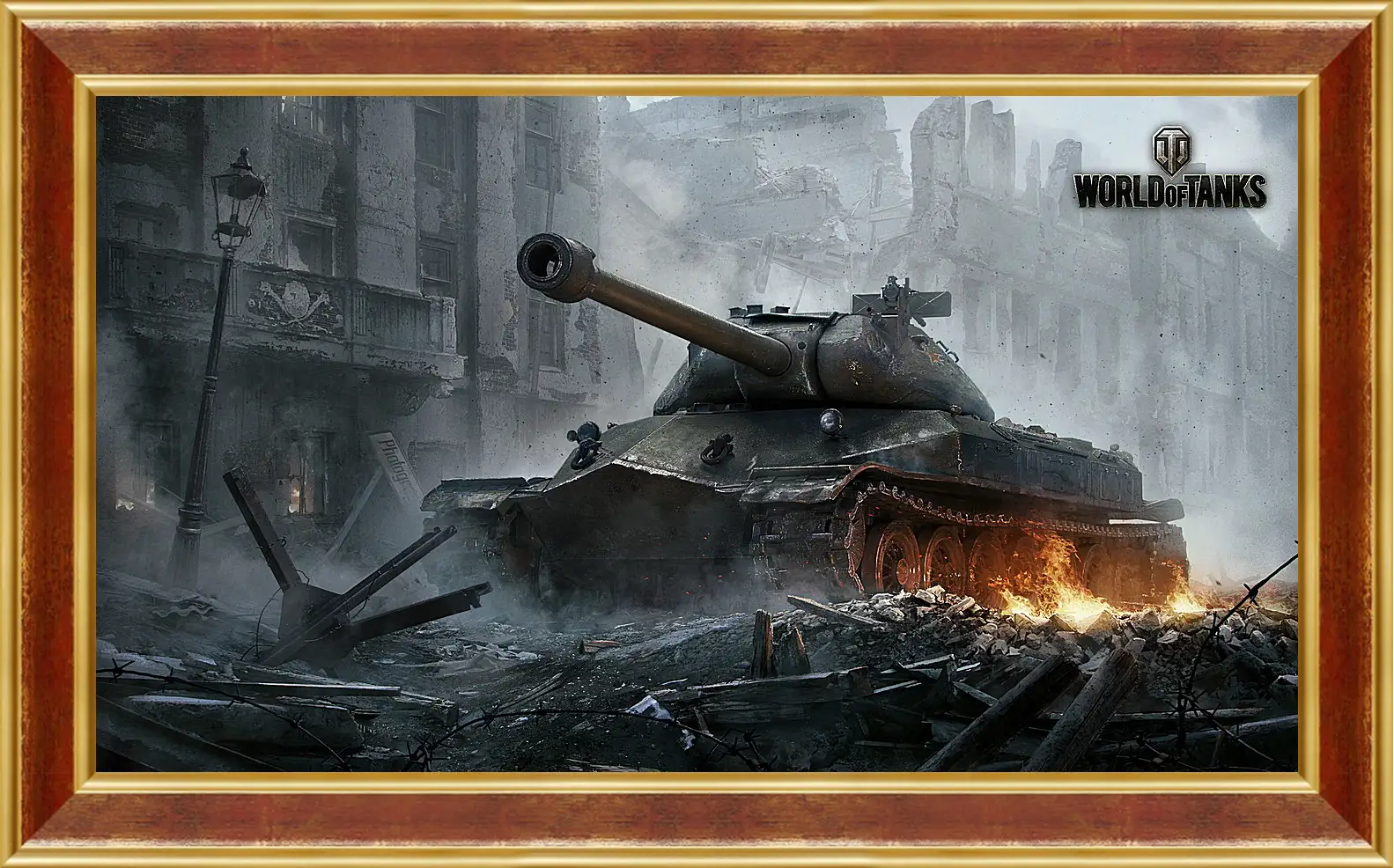 Картина в раме - world of tanks, wargaming net, object 260