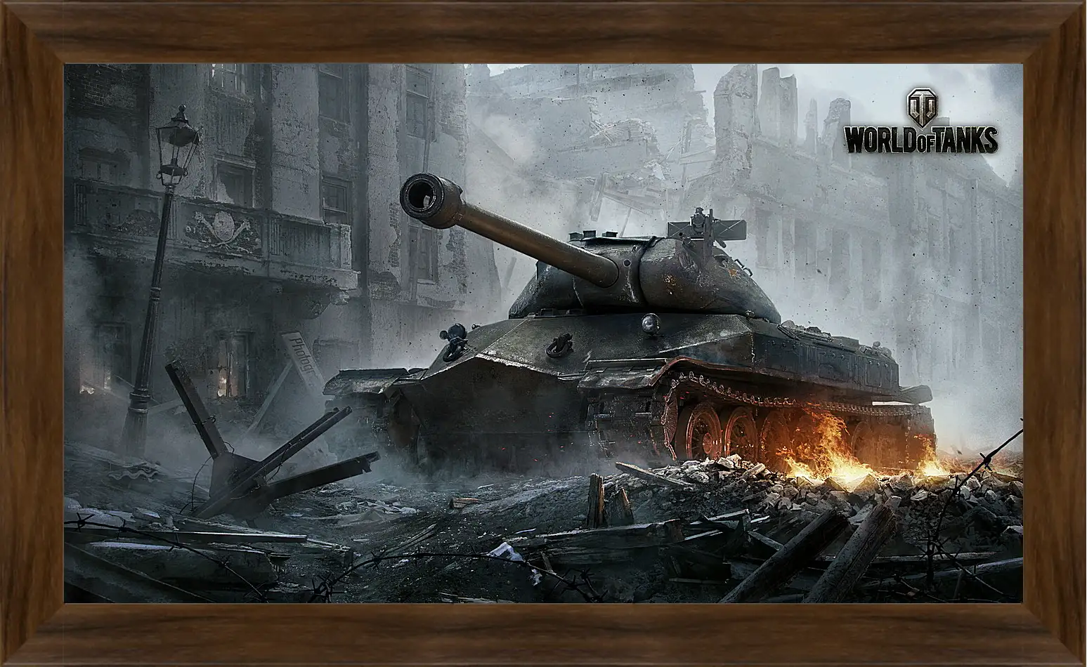 Картина в раме - world of tanks, wargaming net, object 260