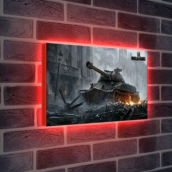 Лайтбокс световая панель - world of tanks, wargaming net, object 260