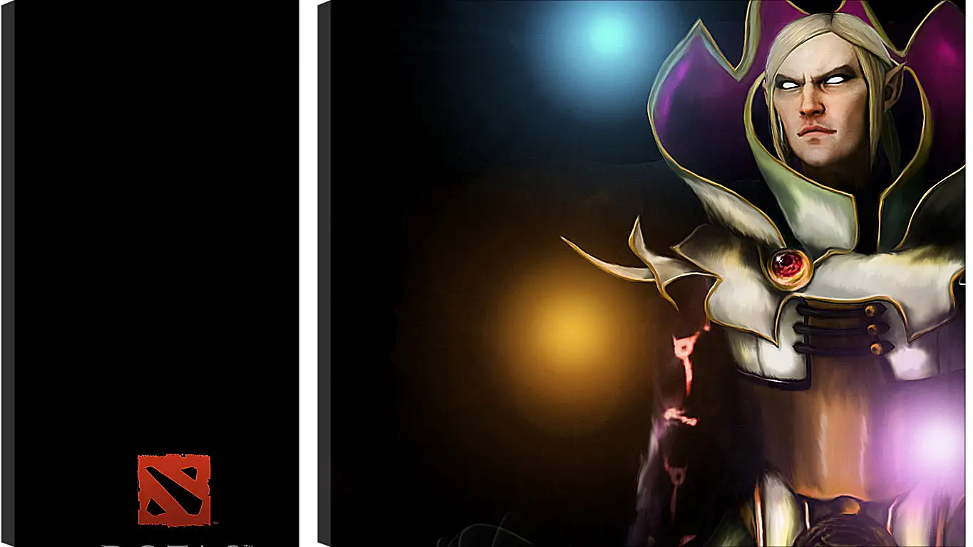 Модульная картина - invoker, dota 2, 3d art