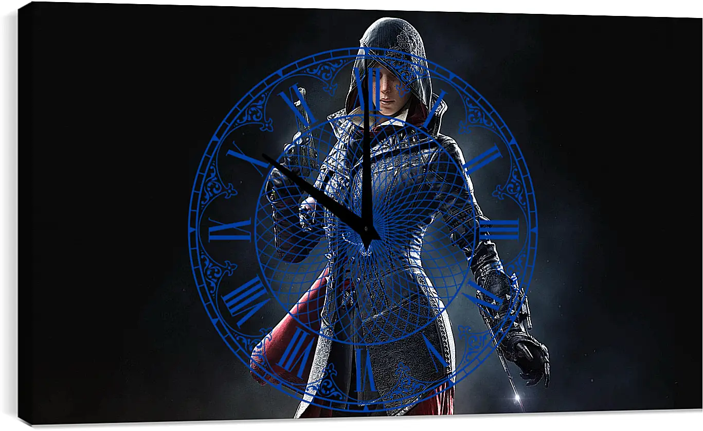 Часы картина - syndicate, ubisoft quebec
