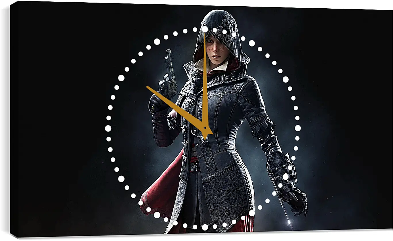 Часы картина - syndicate, ubisoft quebec
