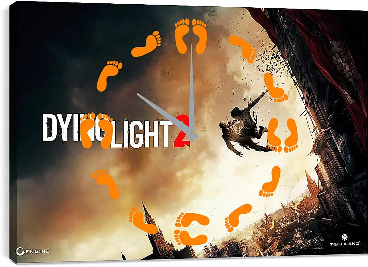 Часы картина - Dying Light 2: Stay Human