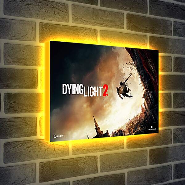 Лайтбокс световая панель - Dying Light 2: Stay Human
