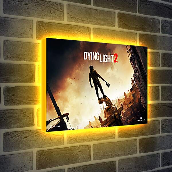 Лайтбокс световая панель - Dying Light 2: Stay Human