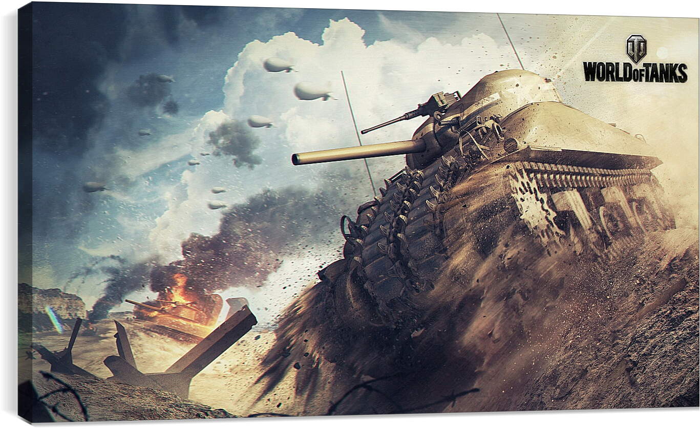 Постер и плакат - world of tanks, tank, m4 sherman