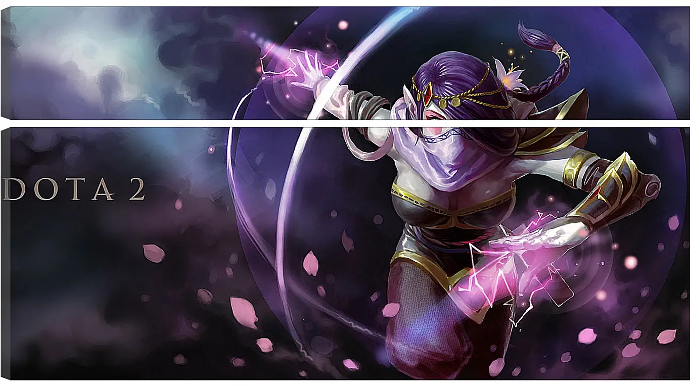 Модульная картина - templar assassin, dota, art