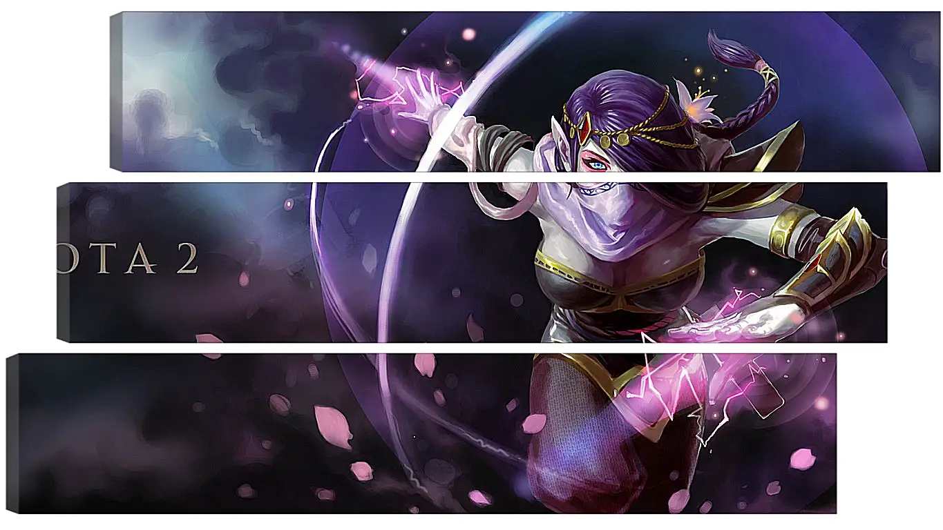 Модульная картина - templar assassin, dota, art