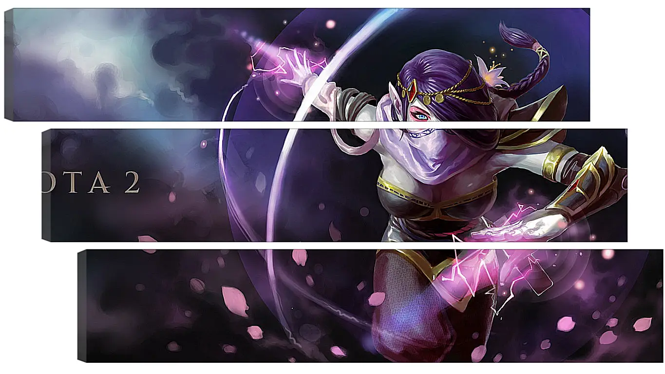 Модульная картина - templar assassin, dota, art