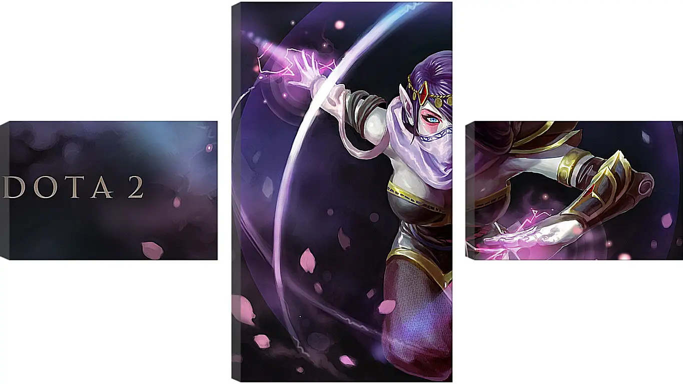 Модульная картина - templar assassin, dota, art