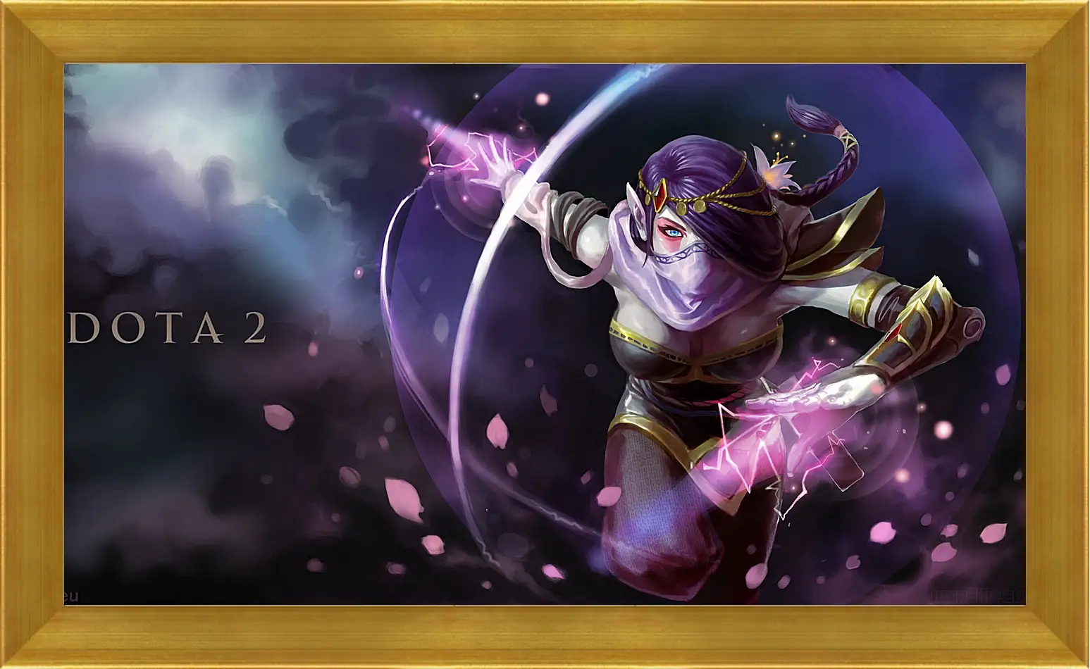 Картина в раме - templar assassin, dota, art