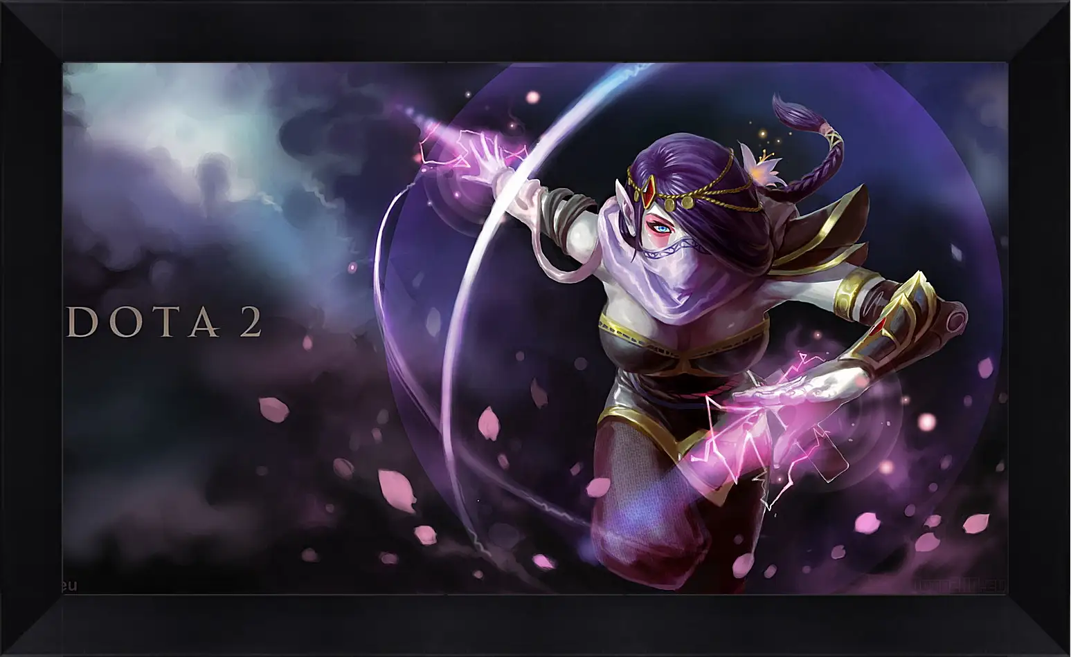 Картина в раме - templar assassin, dota, art