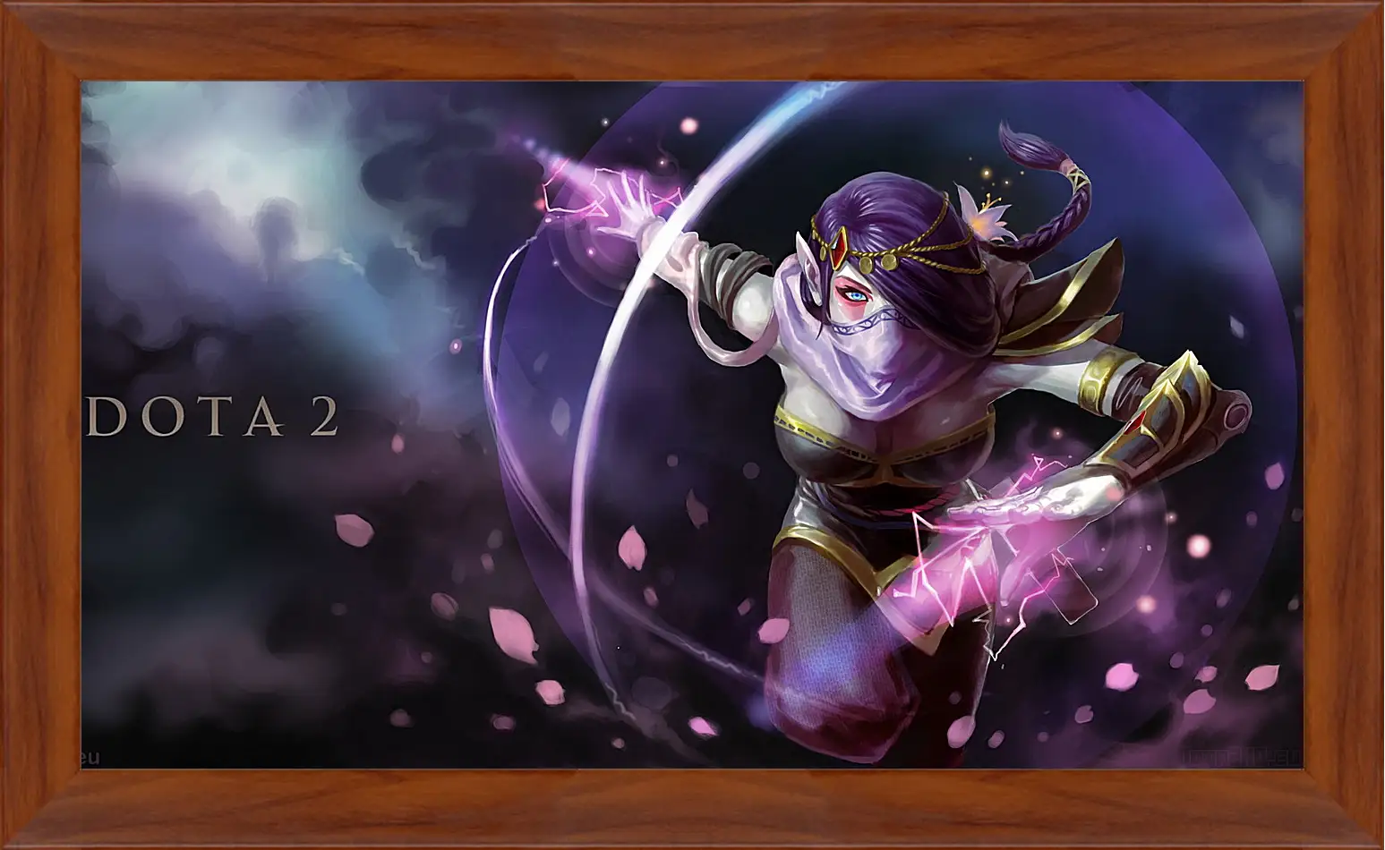 Картина в раме - templar assassin, dota, art