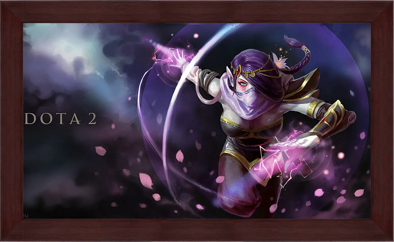 Картина в раме - templar assassin, dota, art