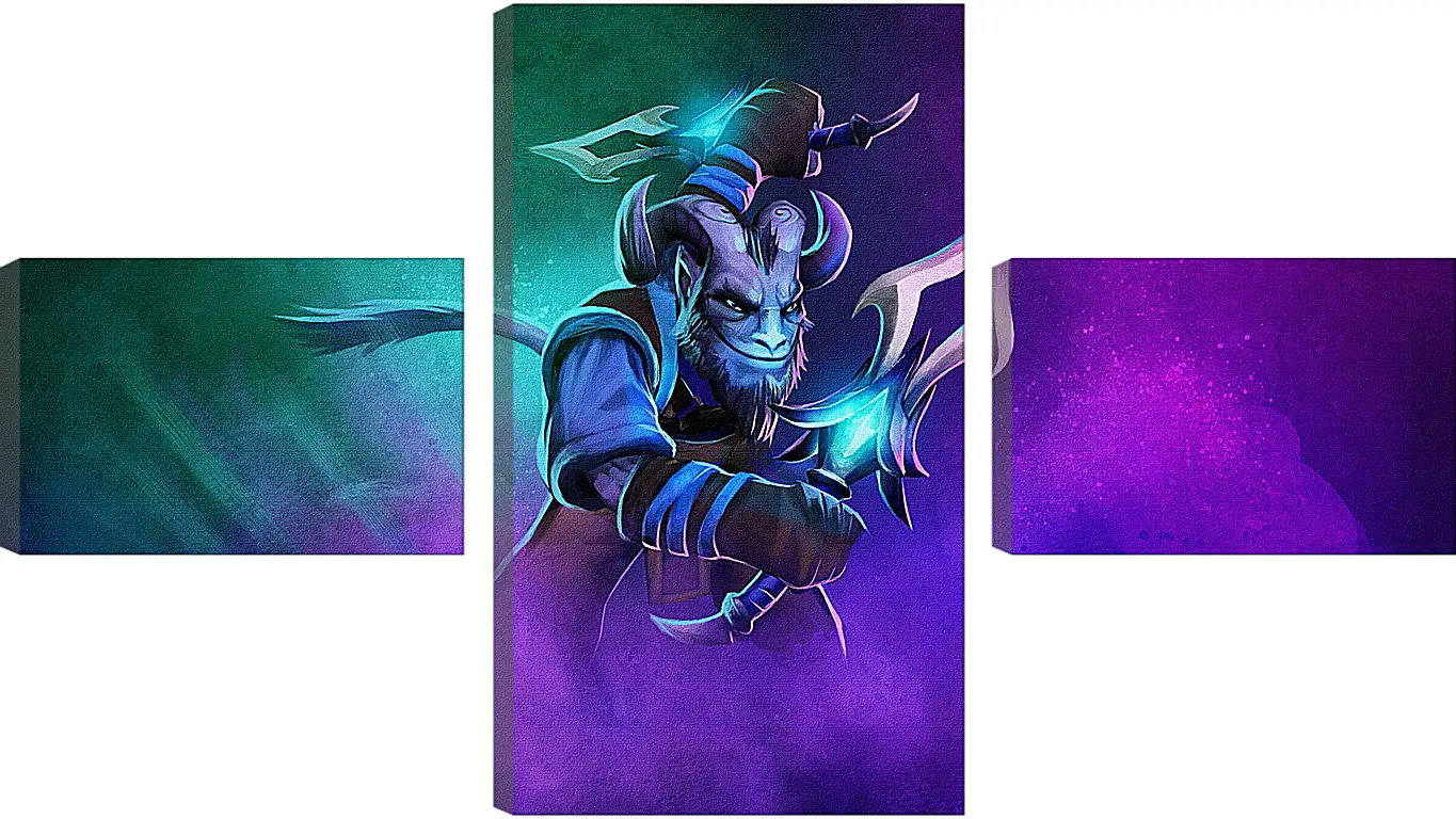 Модульная картина - dota 2, riki, umbrage dagger set