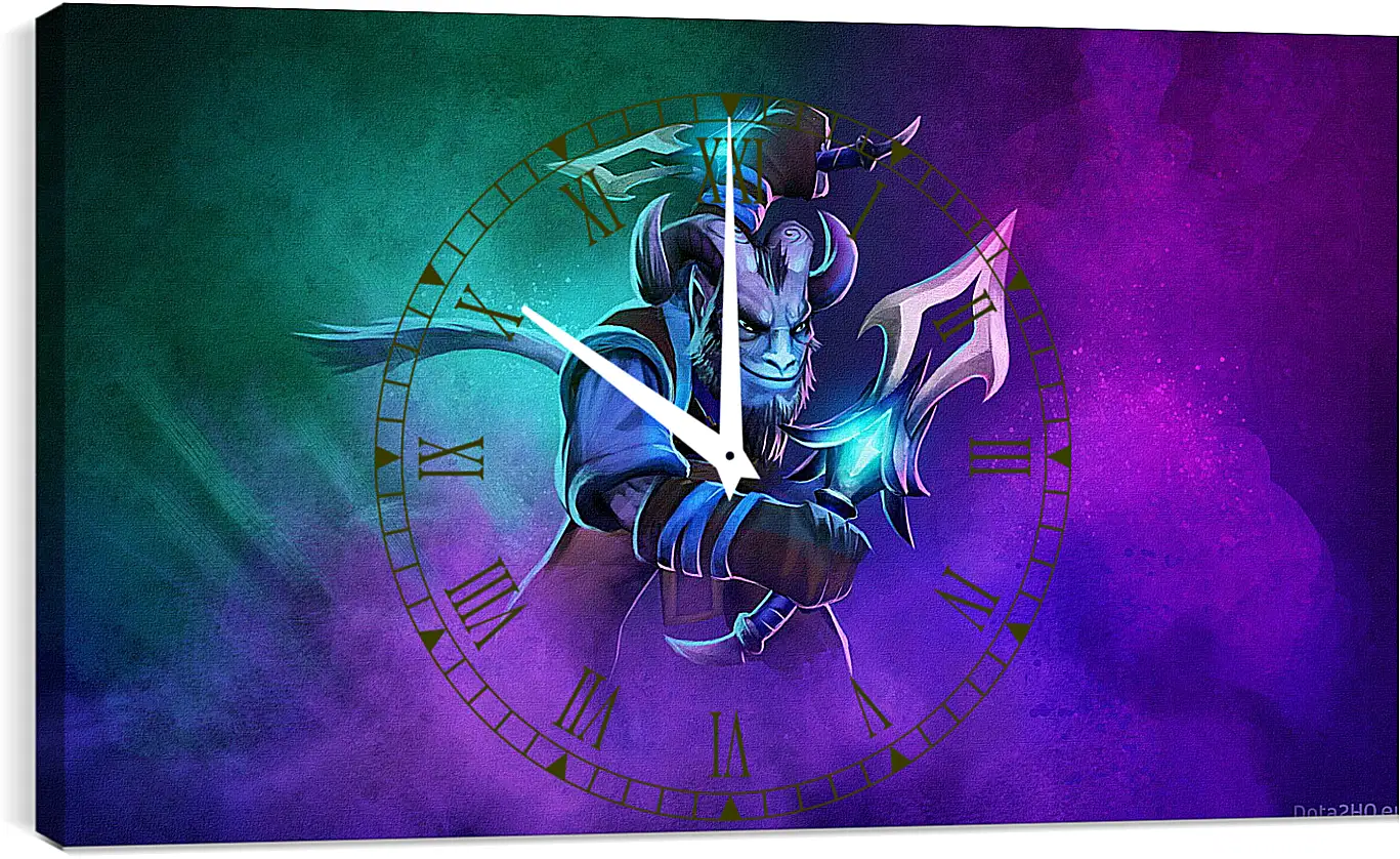 Часы картина - dota 2, riki, umbrage dagger set