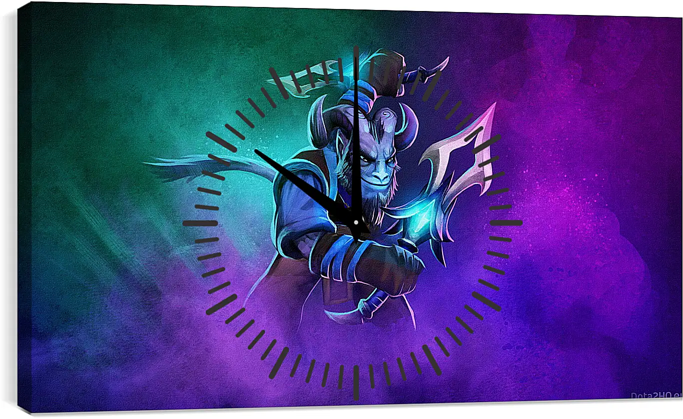 Часы картина - dota 2, riki, umbrage dagger set