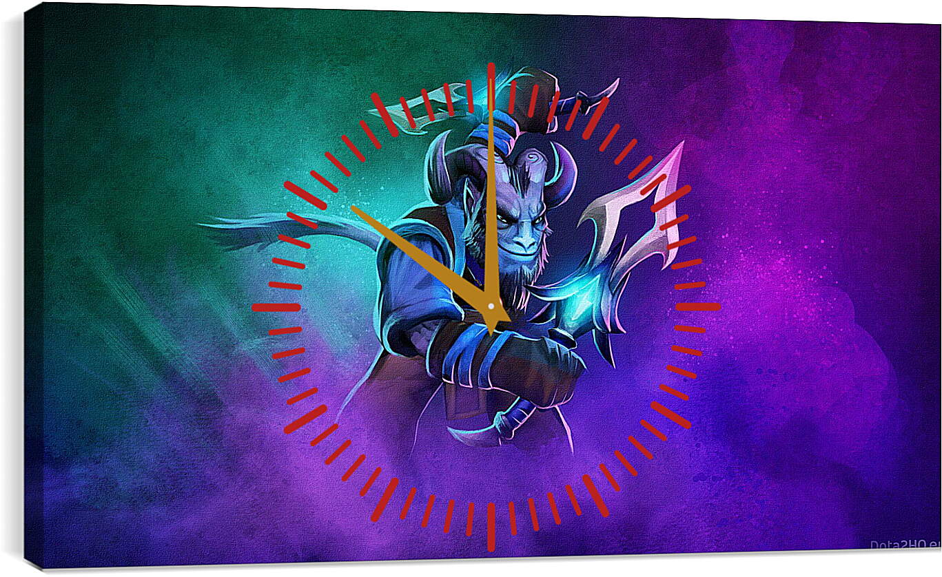 Часы картина - dota 2, riki, umbrage dagger set