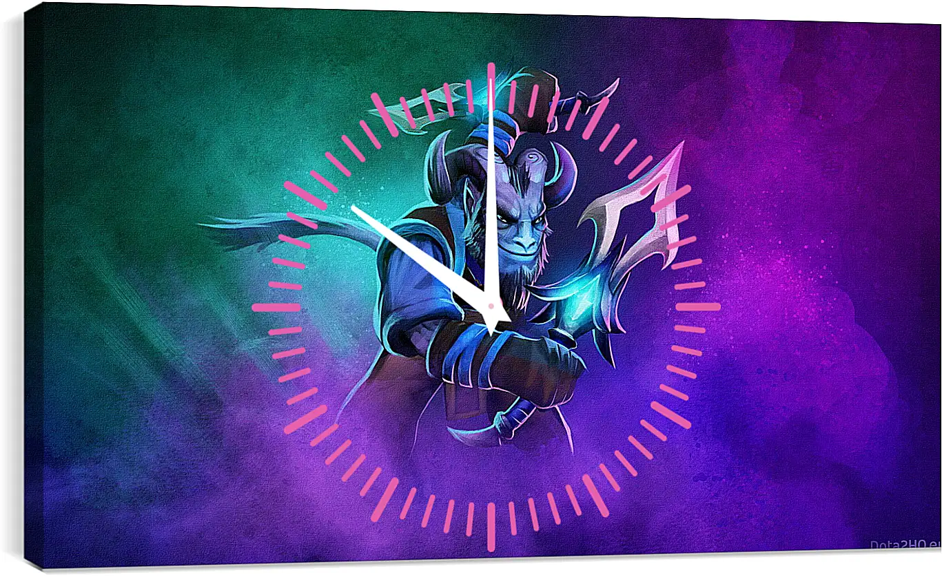 Часы картина - dota 2, riki, umbrage dagger set