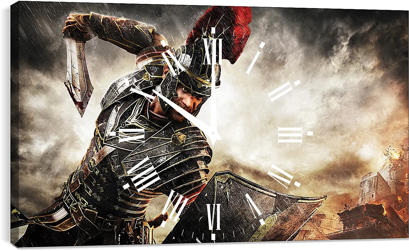 Часы картина - ryse son of rome, marius titus, x-one
