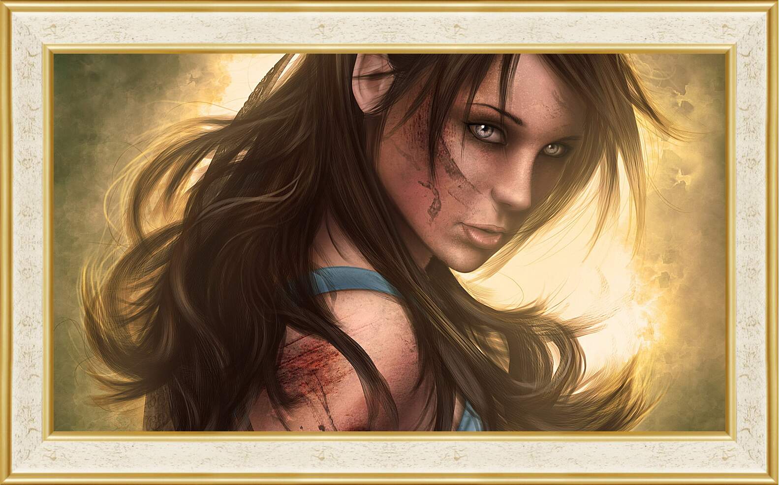 Картина в раме - tomb raider, lara croft, game
