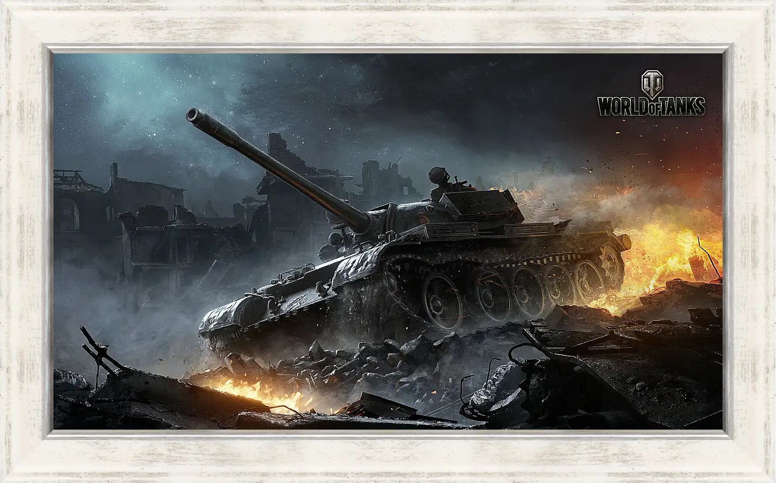 Картина в раме - world of tanks, wargaming net, wg