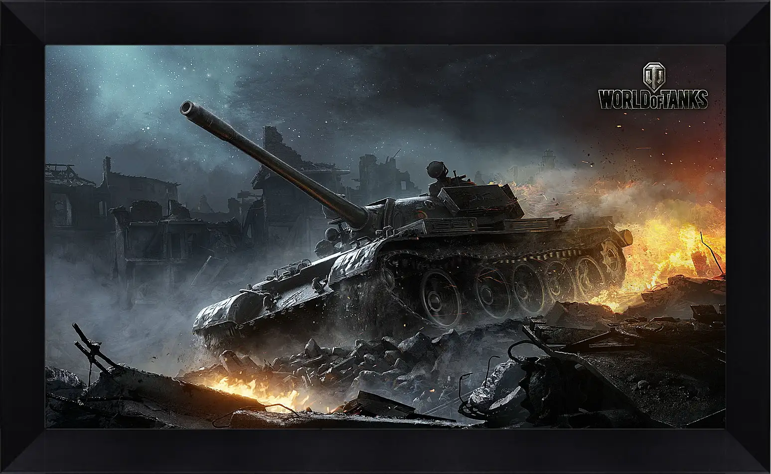 Картина в раме - world of tanks, wargaming net, wg