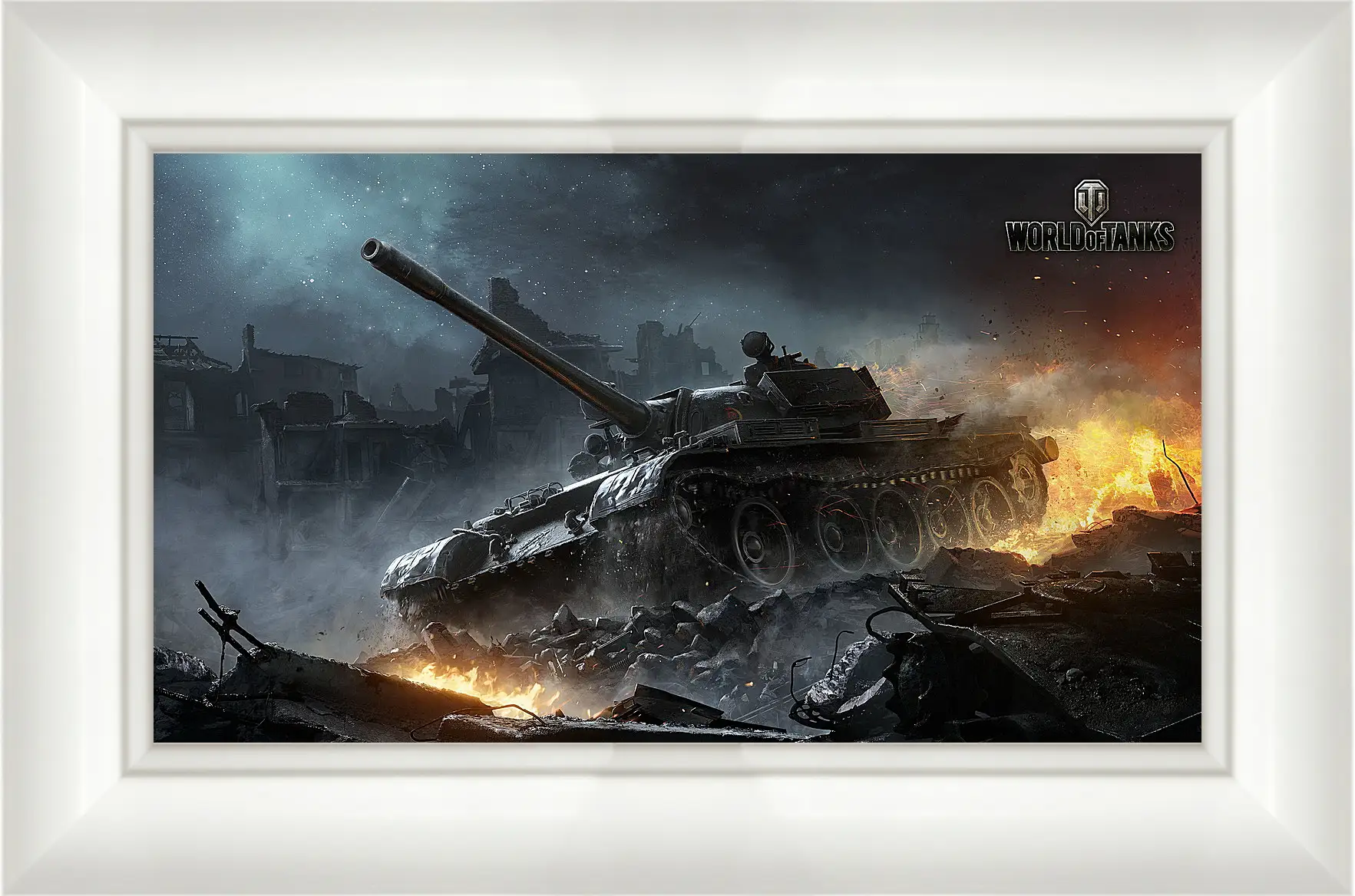 Картина в раме - world of tanks, wargaming net, wg