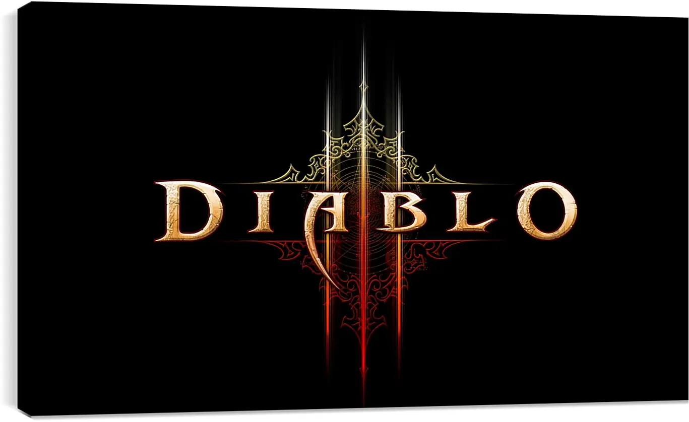 Постер и плакат - diablo 3, name, text